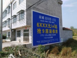  象山墙体广告质量分析