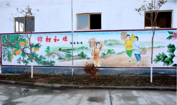 象山乡镇文化墙 乡风文明焕发新活力