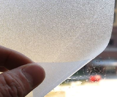  象山玻璃门外面粘广告用什么材料好？